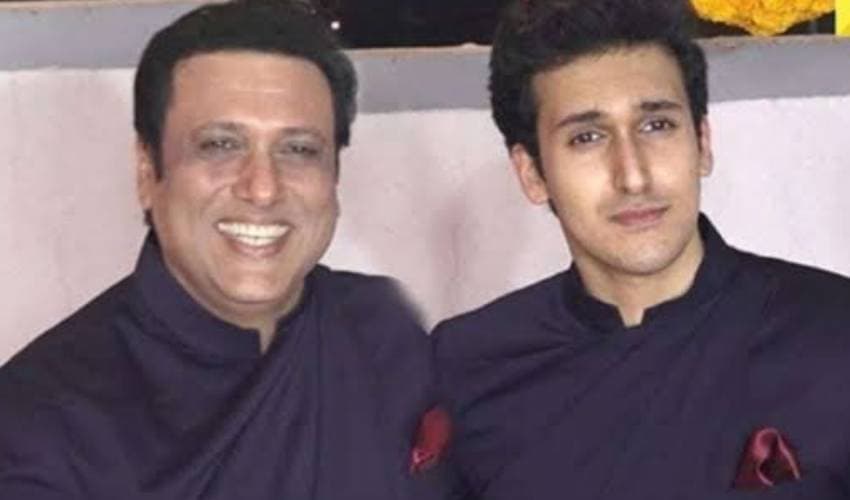 Govinda with Son Govinda with Son