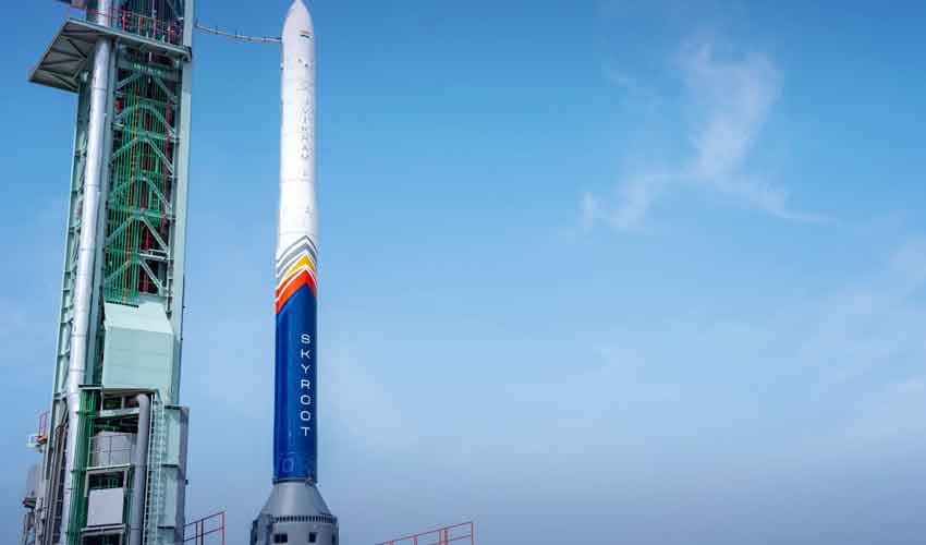 India's Skyroot launches Vikram-1 India's Skyroot launches Vikram-1