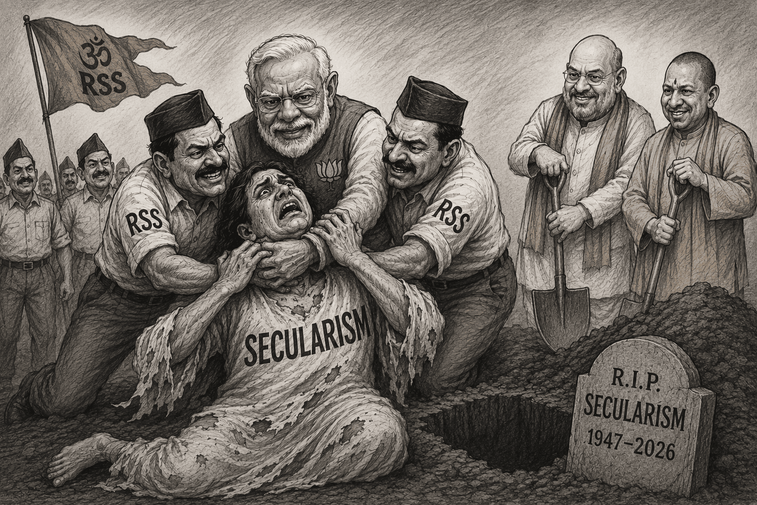 How secularism died under Hindutva How secularism died under Hindutva