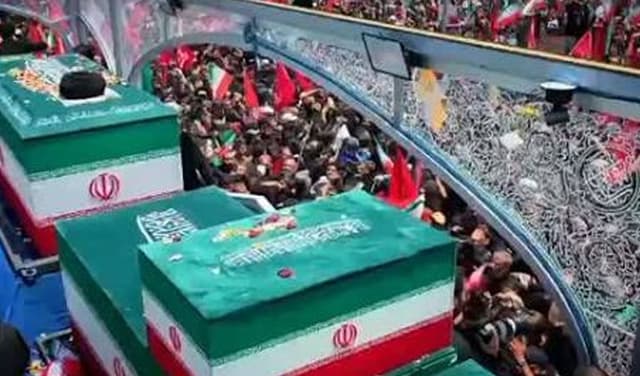 Ali Khamenei to be buried in Mashhad today after 6 days of funeral ceremonies Ali Khamenei to be buried in Mashhad today after 6 days of funeral ceremonies