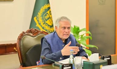 Dar warns against undermining Indus Waters Treaty (Courtesy: @PakTVGlobal) Dar warns against undermining Indus Waters Treaty (Courtesy: @PakTVGlobal)