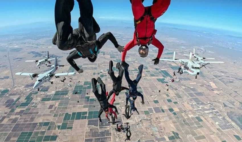 Global skydiving record set with over 31,000 jumps in one day (Courtesy: File) Global skydiving record set with over 31,000 jumps in one day (Courtesy: File)