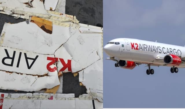 Pakistan Navy recovers wreckage of missing K2 Airways cargo plane Pakistan Navy recovers wreckage of missing K2 Airways cargo plane