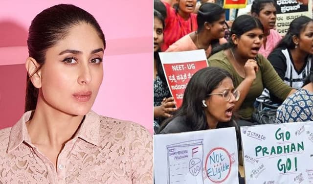 Kareena Kapoor calls for merit-based education amid NEET protests Kareena Kapoor calls for merit-based education amid NEET protests