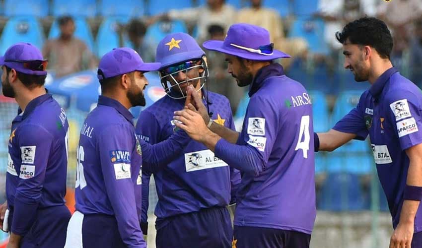 National Champions Cup: Farhan's unbeaten ton powers Blues to win over Gold (Courtesy: @TheRealPCB) National Champions Cup: Farhan's unbeaten ton powers Blues to win over Gold (Courtesy: @TheRealPCB)