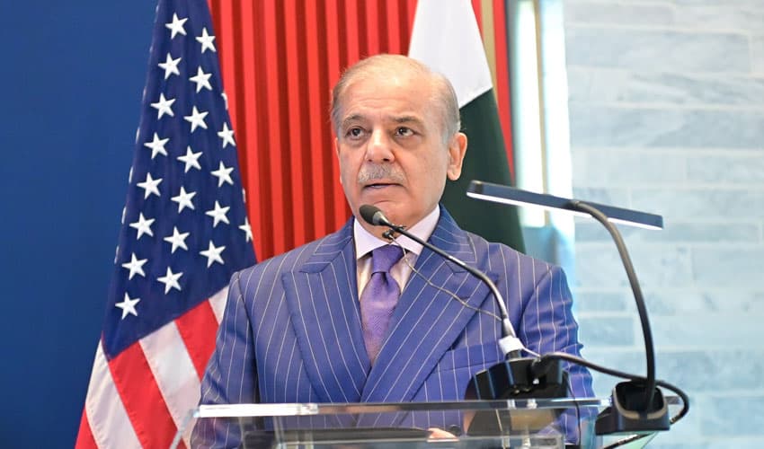 Shehbaz Sharif credits Trump's intervention in Pakistan-India ceasefire (Courtesy: @PakPMO) Shehbaz Sharif credits Trump's intervention in Pakistan-India ceasefire (Courtesy: @PakPMO)