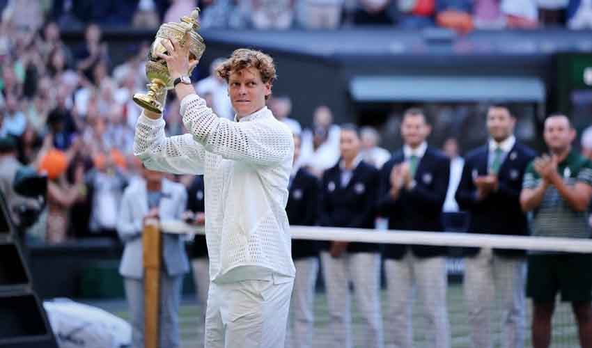Jannik Sinner Defends Wimbledon Title Jannik Sinner Defends Wimbledon Title
