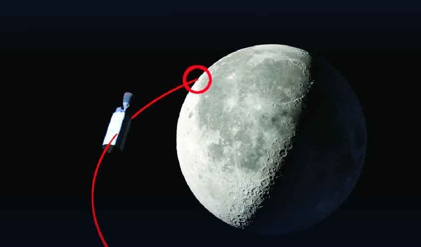 SpaceX rocket stage crashes into Moon SpaceX rocket stage crashes into Moon