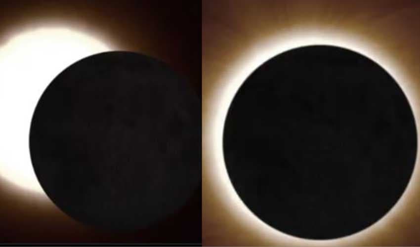 Total solar eclipse casts darkness across parts of Europe (Courtesy: @NASASolarSystem) Total solar eclipse casts darkness across parts of Europe (Courtesy: @NASASolarSystem)
