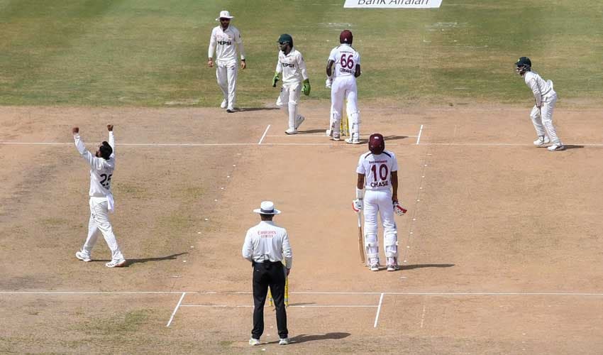 West Indies bowled out for 344 as Sajid Khan takes four wickets (Courtesy: File) West Indies bowled out for 344 as Sajid Khan takes four wickets (Courtesy: File)