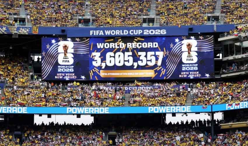 World Cup sets all-time attendance record World Cup sets all-time attendance record