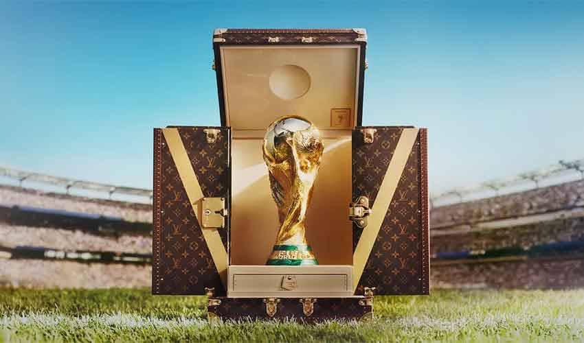 World Cup trophy to arrive in Louis Vuitton trunk World Cup trophy to arrive in Louis Vuitton trunk