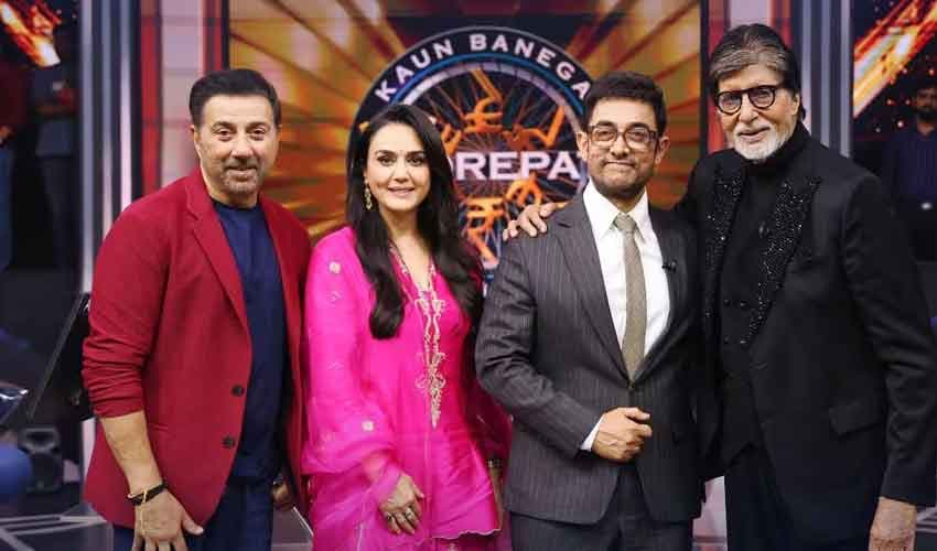 Team 'Batwara 1974' on KBC Team 'Batwara 1974' on KBC