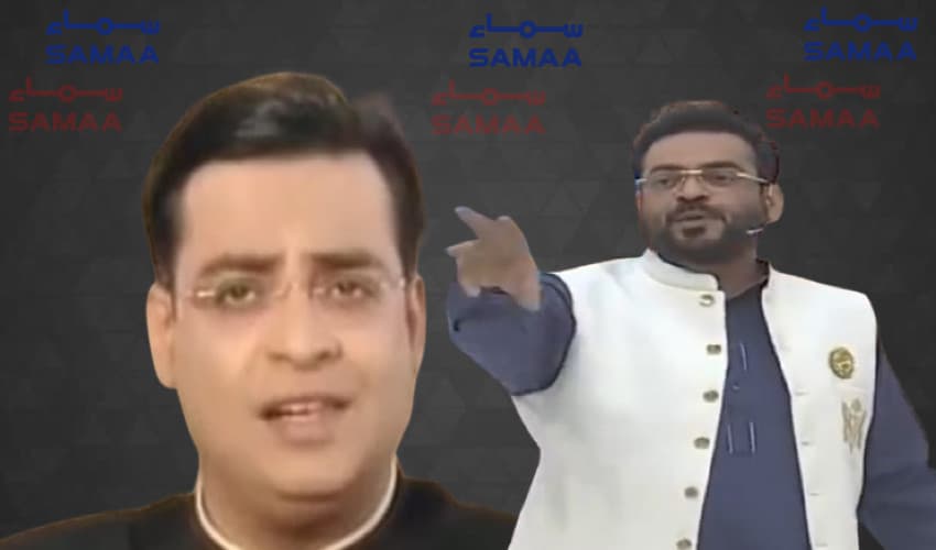 Third death anniversary of Aamir Liaquat being observed today (Courtesy: Samaa Digital - art work) Third death anniversary of Aamir Liaquat being observed today (Courtesy: Samaa Digital - art work)