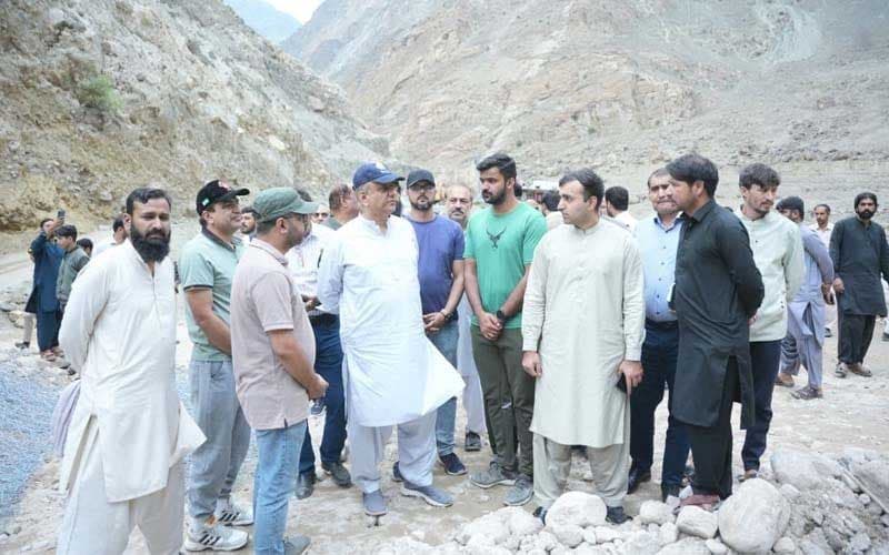 Aleem Khan visits flood-stricken areas in GB (Courtesy: File) Aleem Khan visits flood-stricken areas in GB (Courtesy: File)