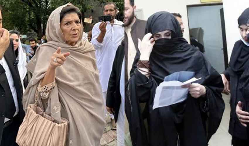 Aleema Khan and Bushra Bibi Aleema Khan and Bushra Bibi