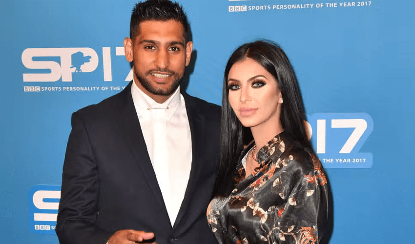 Amir Khan and Faryal Makhdoom Amir Khan and Faryal Makhdoom