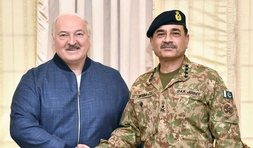 COAS Munir acknowledges Belarus’ contributions to global affairs (Courtesy: File) COAS Munir acknowledges Belarus’ contributions to global affairs (Courtesy: File)