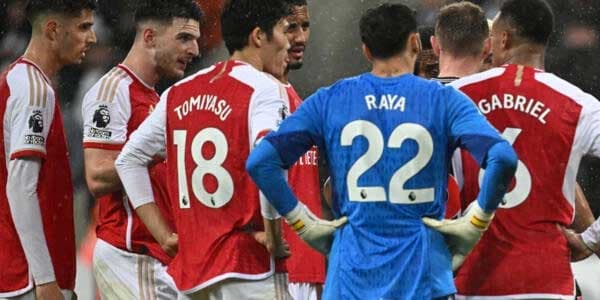 Arsenal express concerns over standard of Premier League AFP Arsenal express concerns over standard of Premier League AFP