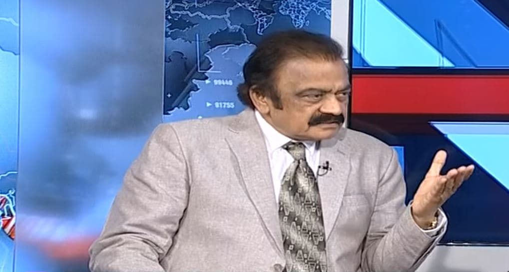 Sanaullah on warpath against PTI holding protest Sanaullah on warpath against PTI holding protest