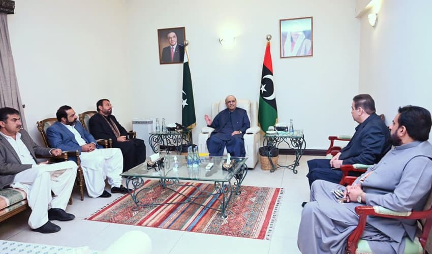 Asif Zardari PPP ANP Asif Zardari PPP ANP