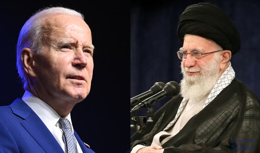 File Photo: Biden and Khamenei File Photo: Biden and Khamenei