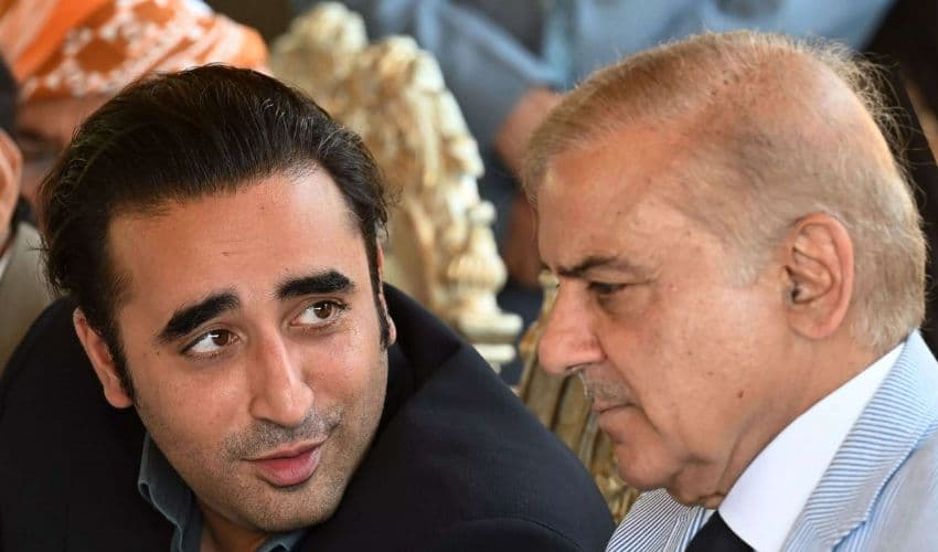 Bilawal Bhbutto and Shehbaz Sharif Bilawal Bhbutto and Shehbaz Sharif