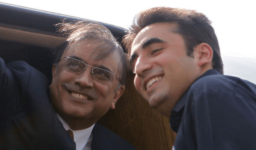 Bilawal Bhutto and Asif Zardari Bilawal Bhutto and Asif Zardari