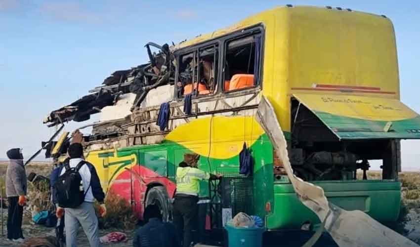Bolivia bus crash Bolivia bus crash