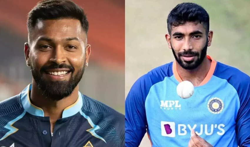 From left to right: Hardik Pandya and Jasprit Bumrah – Files From left to right: Hardik Pandya and Jasprit Bumrah – Files