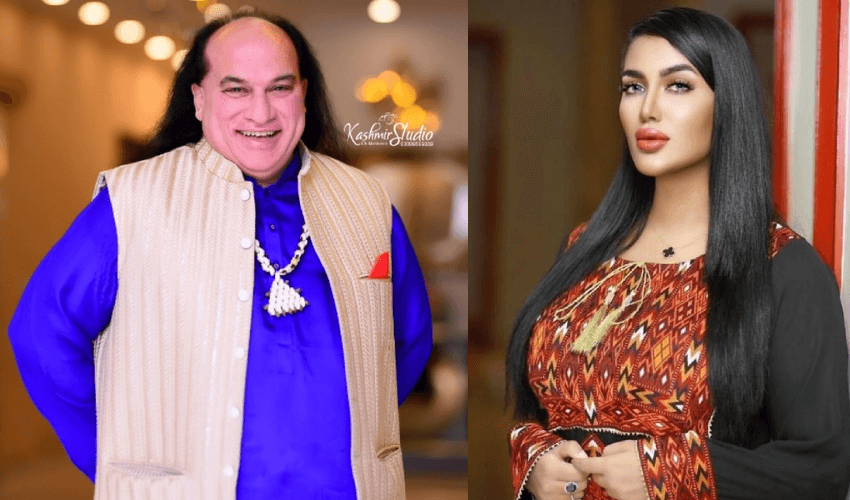 Chahat Fateh Ali Khan and Mathira Chahat Fateh Ali Khan and Mathira