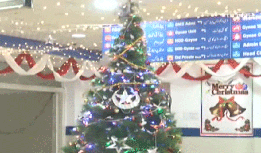 Christmas erected in Christian neighbourhoods – File Christmas erected in Christian neighbourhoods – File