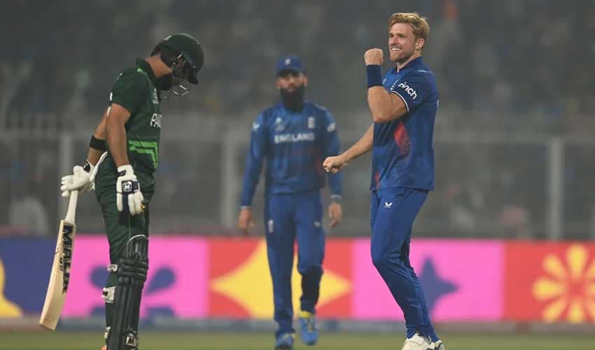 David Willey celebrates – AFP David Willey celebrates – AFP