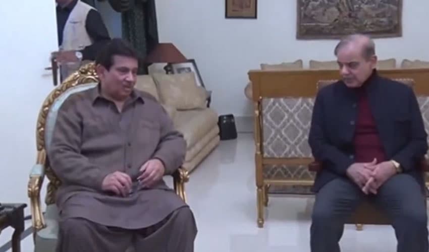 Faisal Saleh Hayat and Shehbaz Sharif – @pmln_org Faisal Saleh Hayat and Shehbaz Sharif – @pmln_org