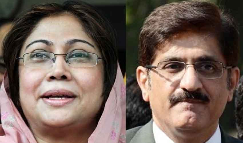 Faryal Talpur and Murad Ali Shah Faryal Talpur and Murad Ali Shah