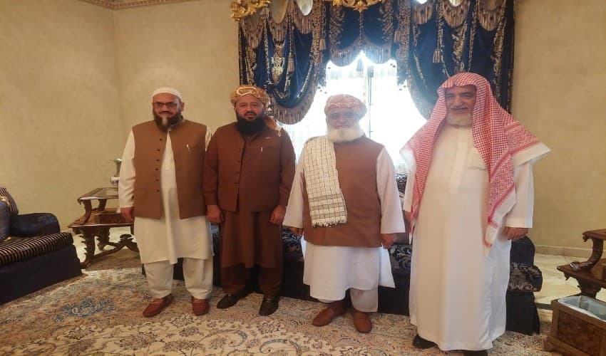 Fazlur Rehman, King Salman's advisor exchange views on global politics – juipakofficial Fazlur Rehman, King Salman's advisor exchange views on global politics – juipakofficial