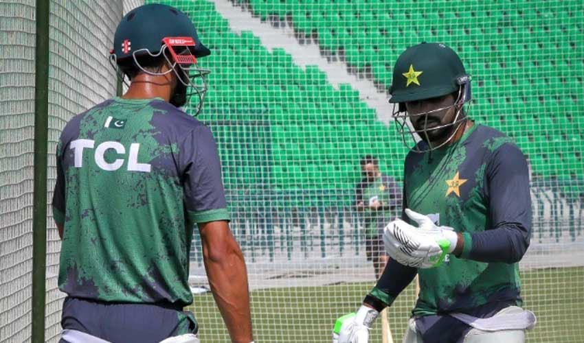 Pakistan hold intense training session for South Africa Test series (Courtesy: @therealpcb) Pakistan hold intense training session for South Africa Test series (Courtesy: @therealpcb)