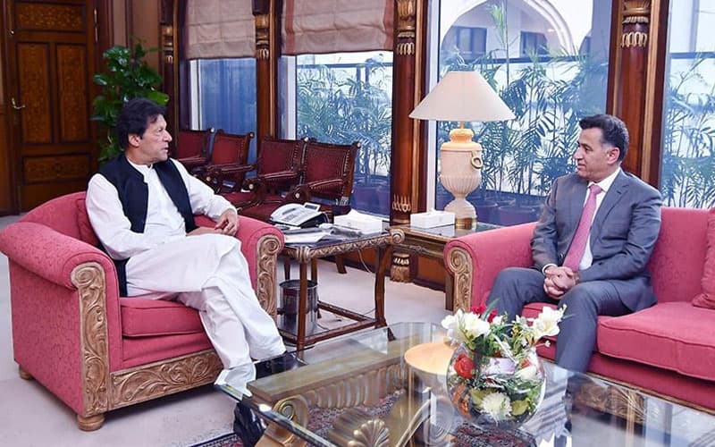 Imran Khan and Faiz Hameed Imran Khan and Faiz Hameed