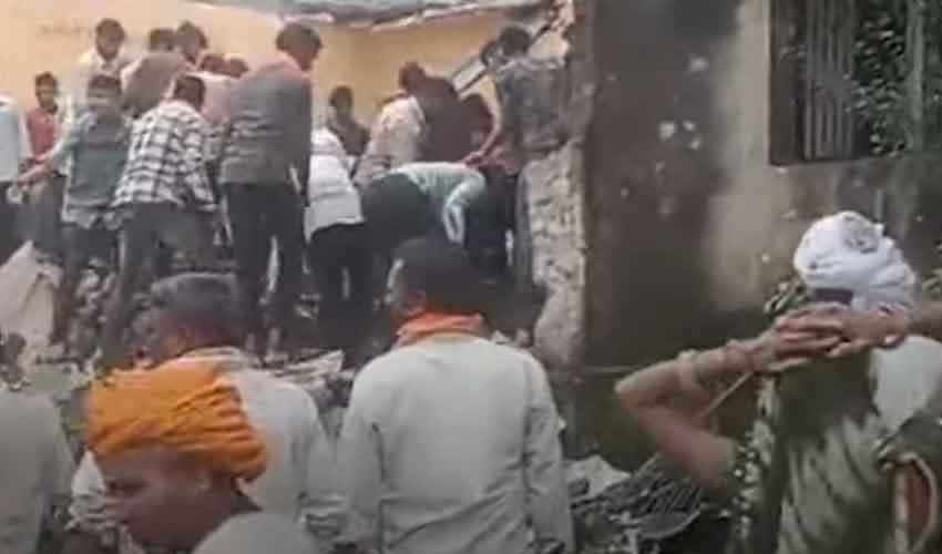 Rajasthan school roof collapse Rajasthan school roof collapse