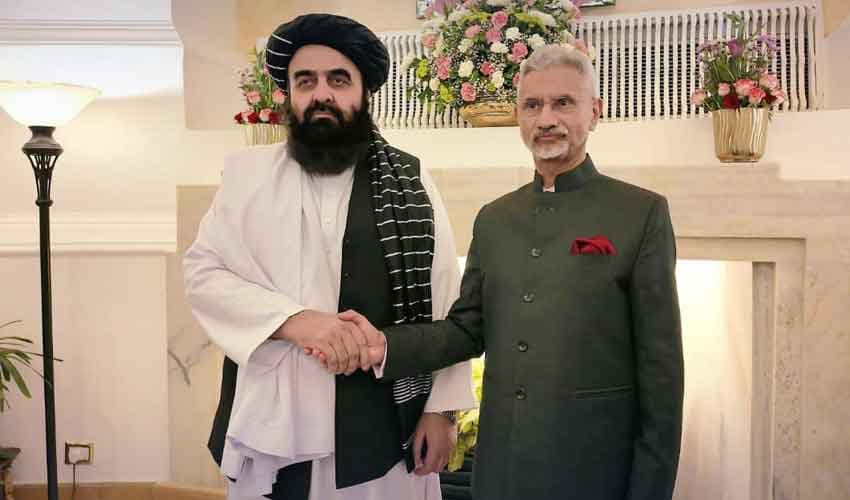 Indian and Afghan FMs meeting Indian and Afghan FMs meeting