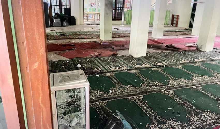 Indonesia mosque blast Indonesia mosque blast