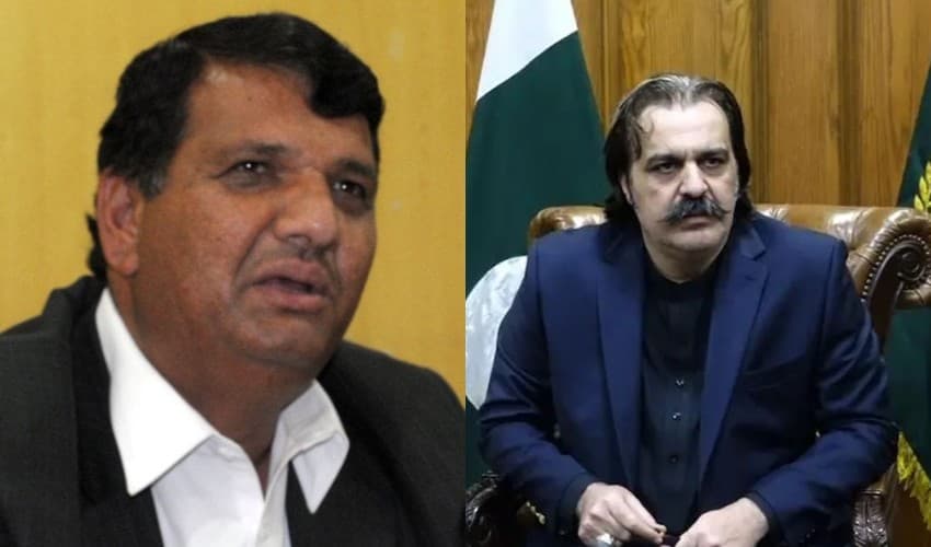 From left to right: Amir Muqam and CM Gandapur – Files From left to right: Amir Muqam and CM Gandapur – Files