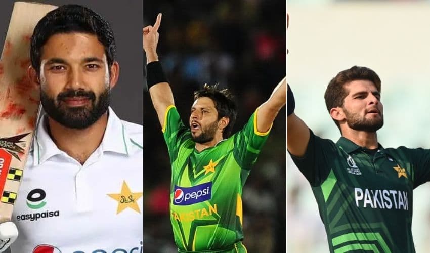 From left to right: Mohammad Rizwan, Shahid Afridi and Shaheen Shah Afridi – Files From left to right: Mohammad Rizwan, Shahid Afridi and Shaheen Shah Afridi – Files
