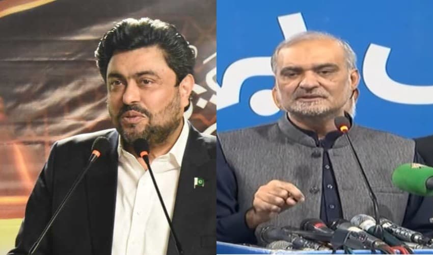 From left to right: Kamran Tessori and Hafiz Naeemur Rehman – Files From left to right: Kamran Tessori and Hafiz Naeemur Rehman – Files