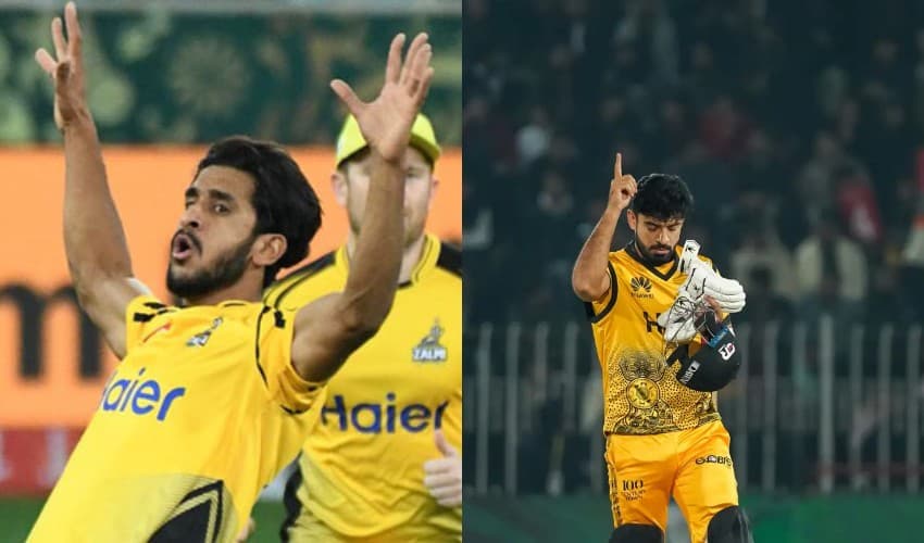 From left to right: Hasan Ali and Aamer Jamal – Files From left to right: Hasan Ali and Aamer Jamal – Files