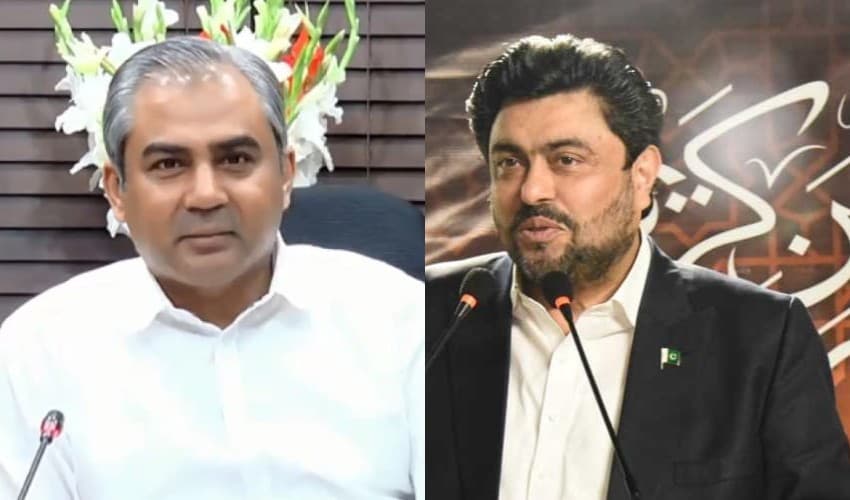 From left to right: Mohsin Naqvi and Kamran Tessori – Files From left to right: Mohsin Naqvi and Kamran Tessori – Files