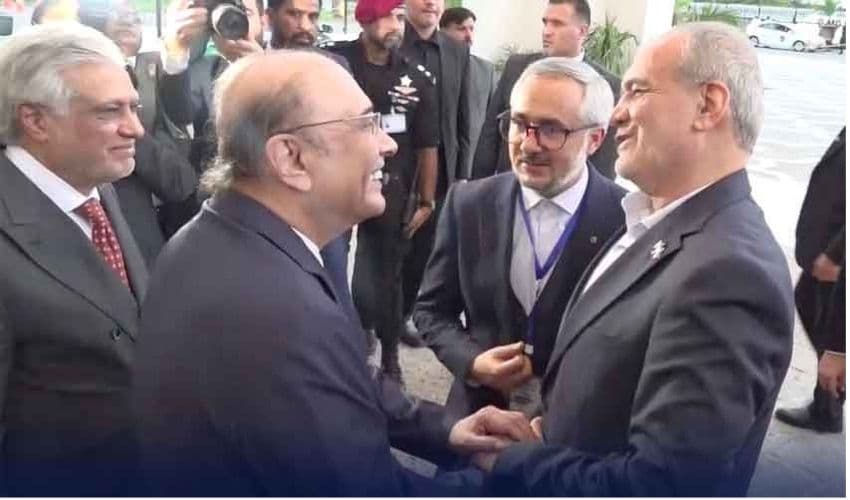 Iranian President and President Zardari Iranian President and President Zardari