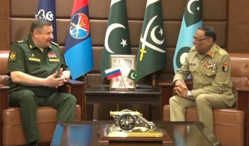 Russain general all praise for Pakistan armed forces Russain general all praise for Pakistan armed forces