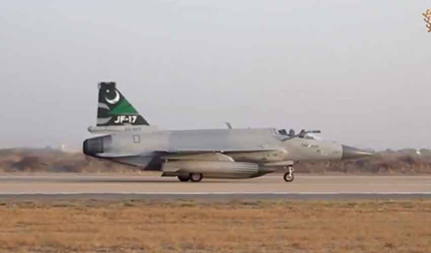 PAF showcases JF-17 Thunder, Super Mushshak at World Defence Show (Courtesy: File) PAF showcases JF-17 Thunder, Super Mushshak at World Defence Show (Courtesy: File)