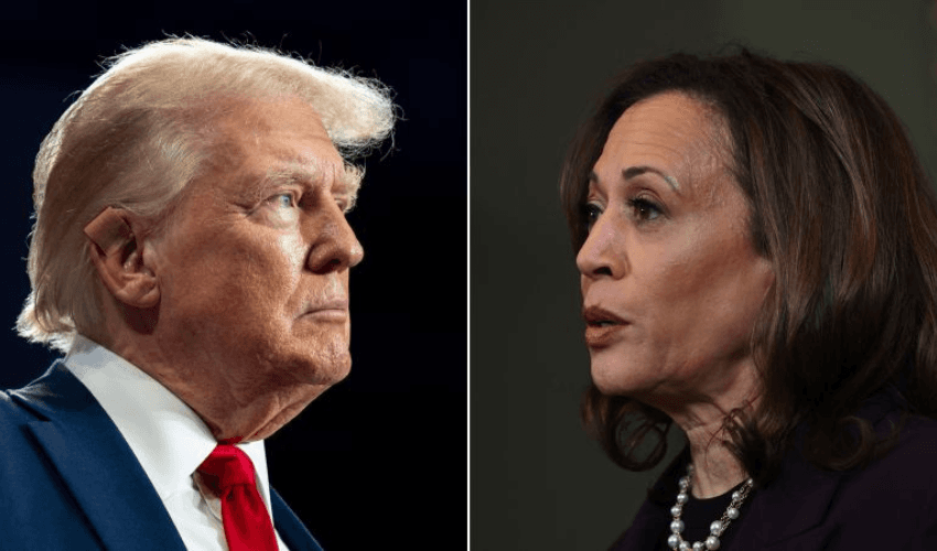 amala Harris labels Donald Trump 'weak' (Courtesy: Online) amala Harris labels Donald Trump 'weak' (Courtesy: Online)